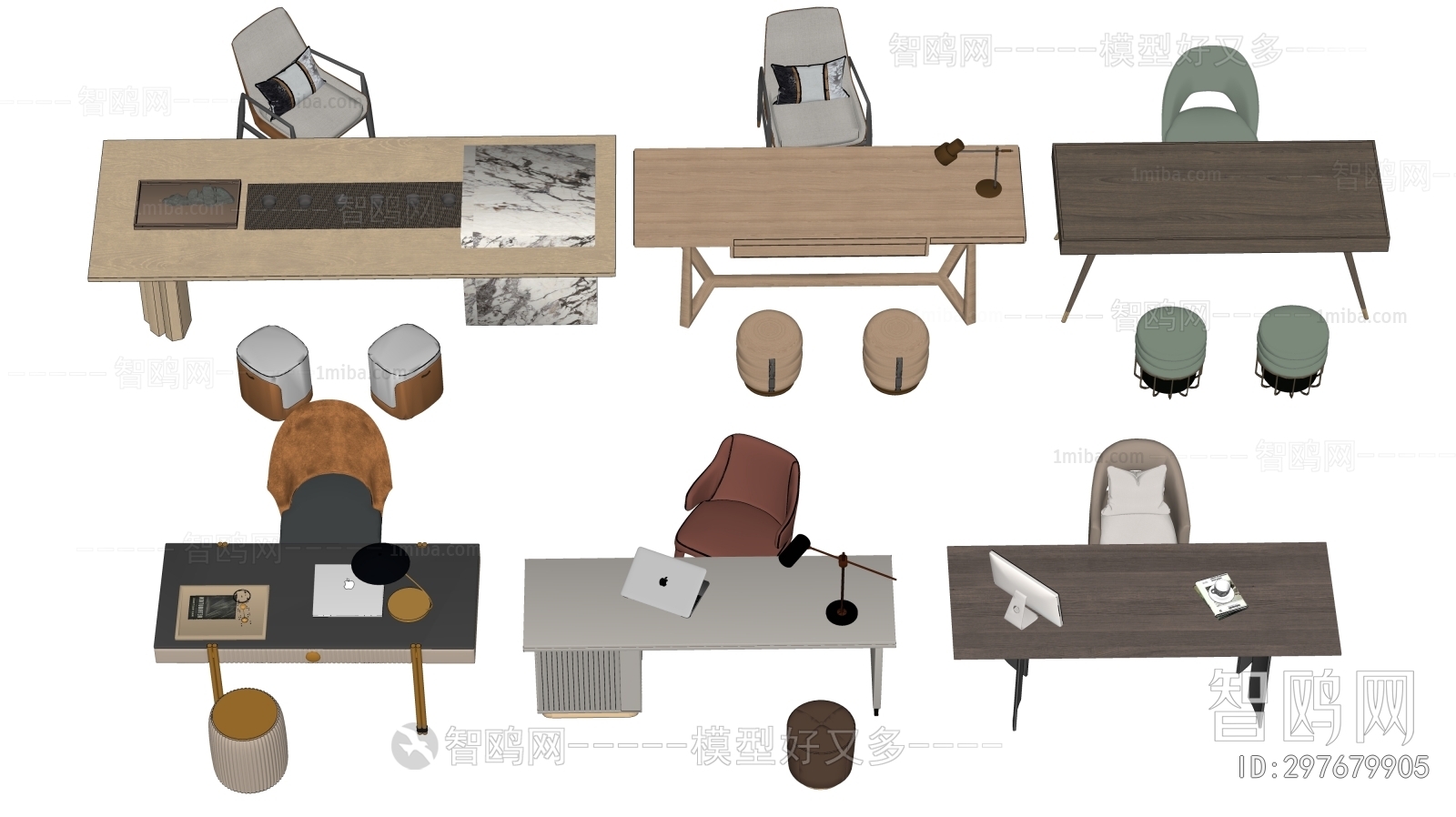 Modern Computer Desk And Chair