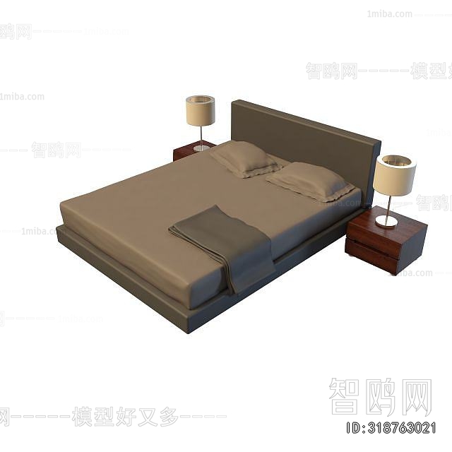 Modern Double Bed