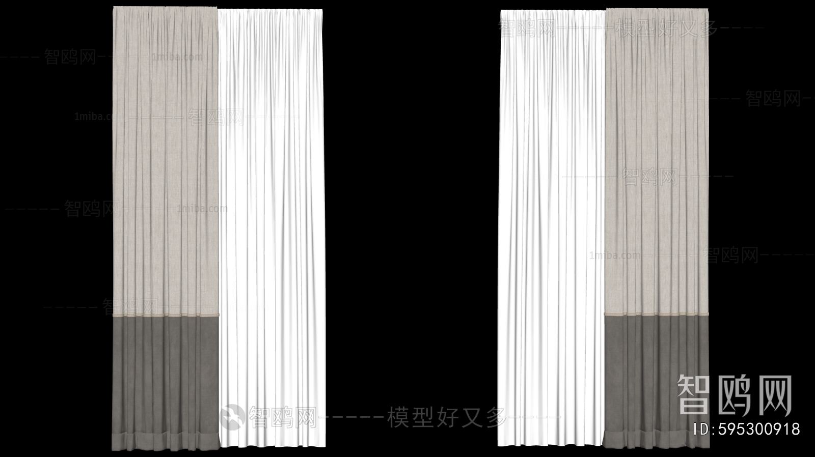 现代窗帘