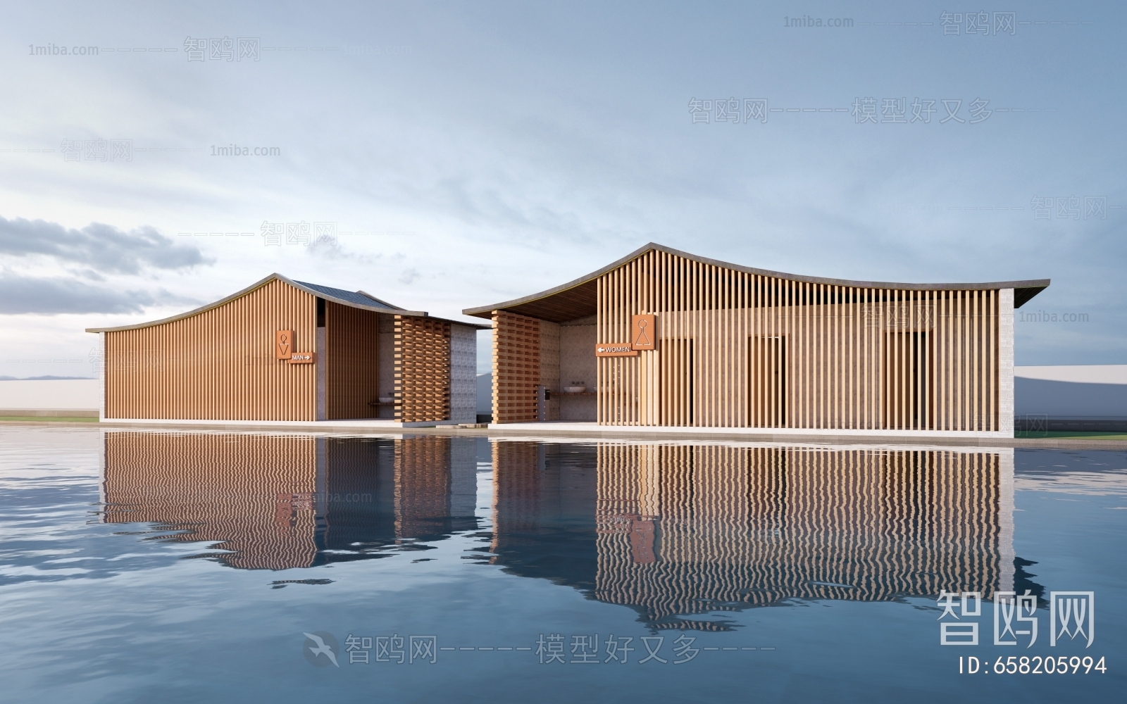 New Chinese Style Public Building