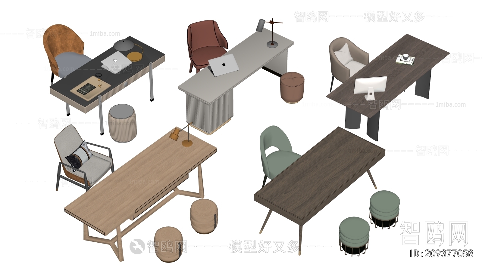 Modern Computer Desk And Chair