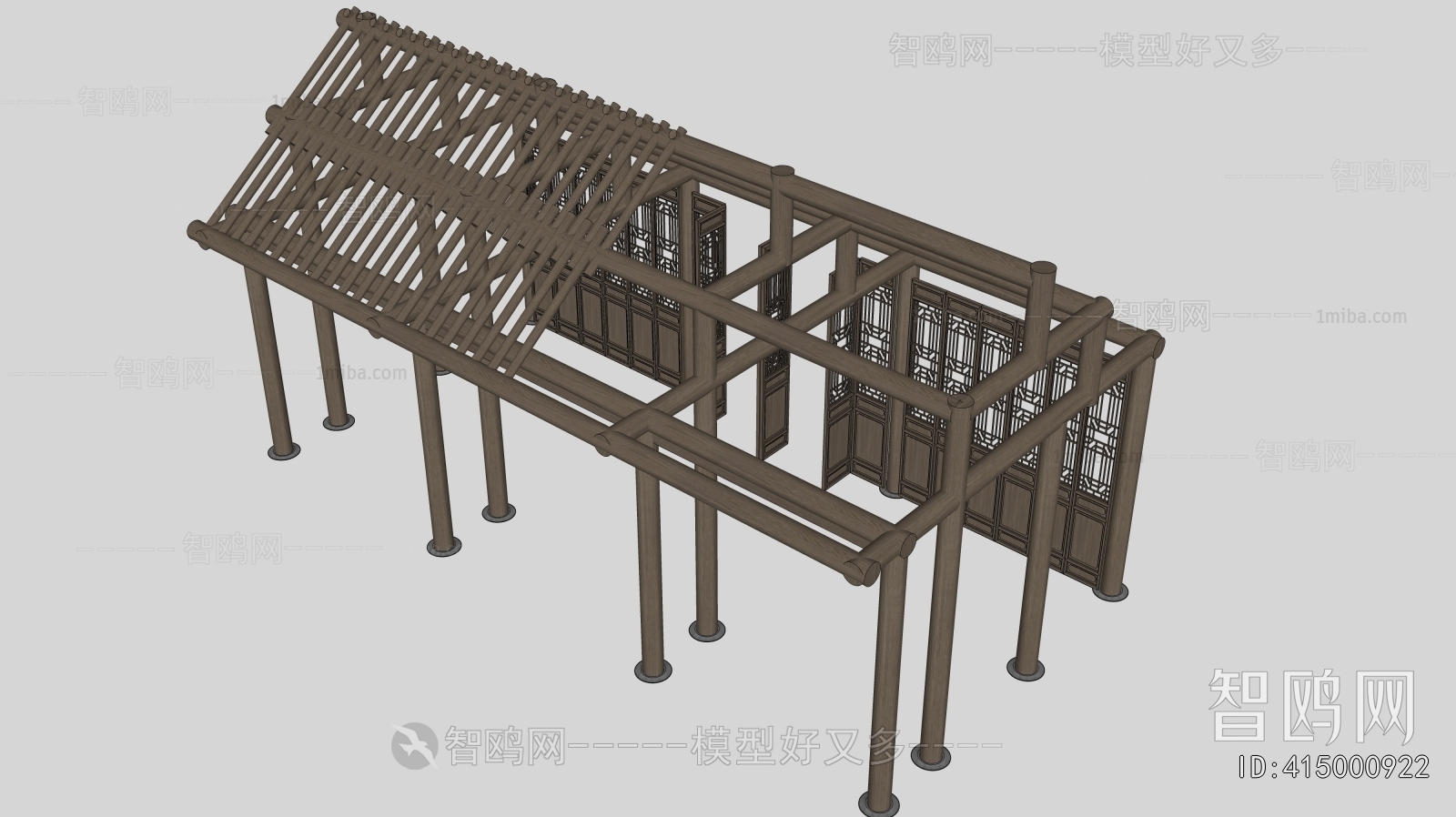 Chinese Style Building Component
