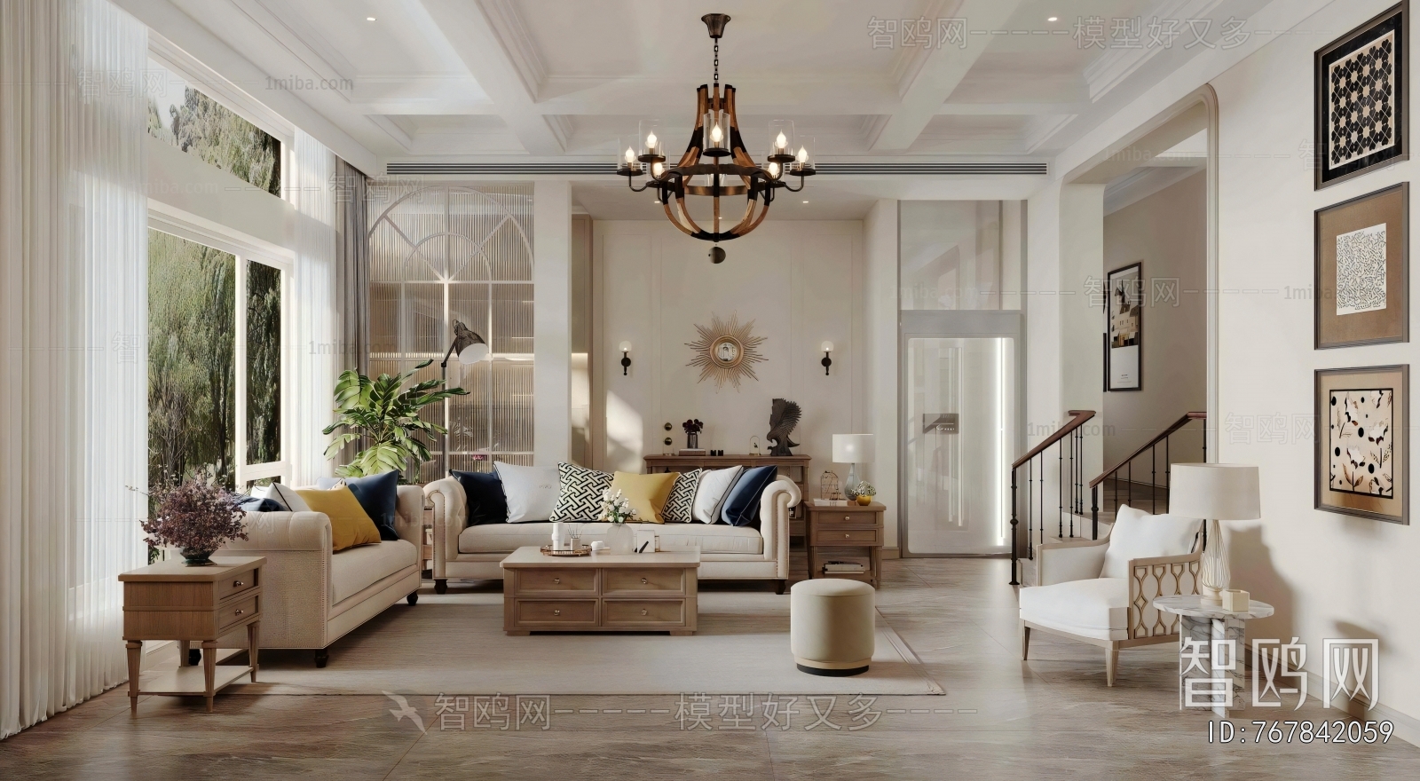 European Style A Living Room