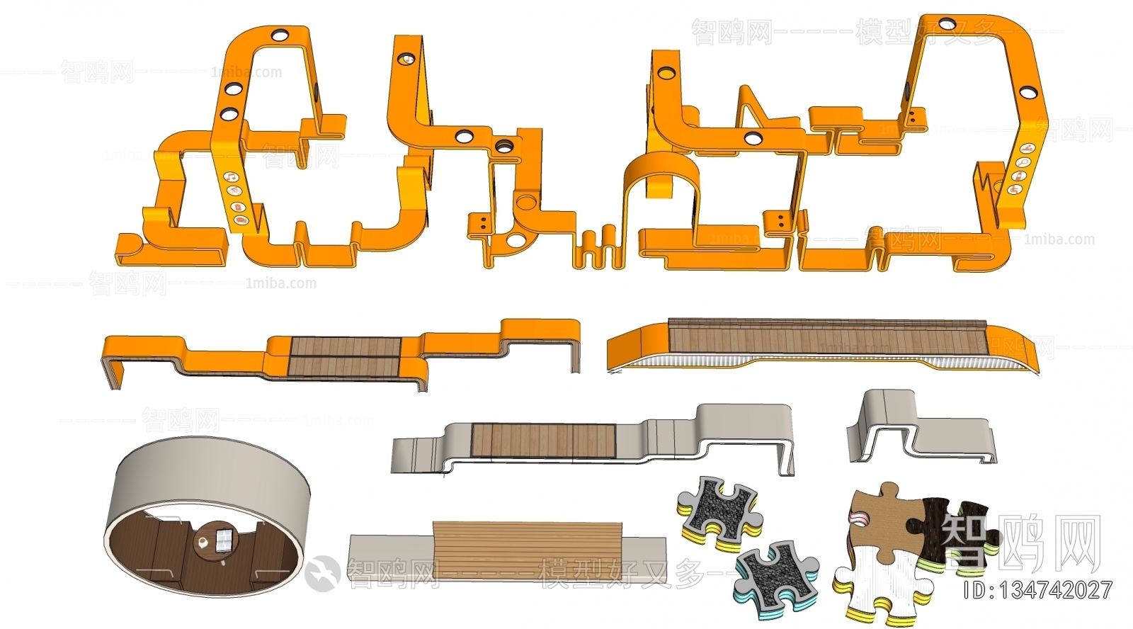 Modern Communal Chair