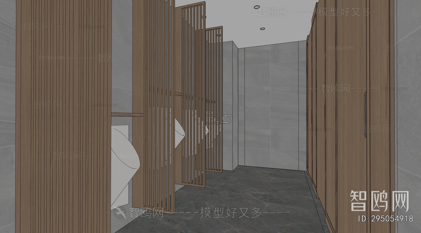 Modern Public Toilet