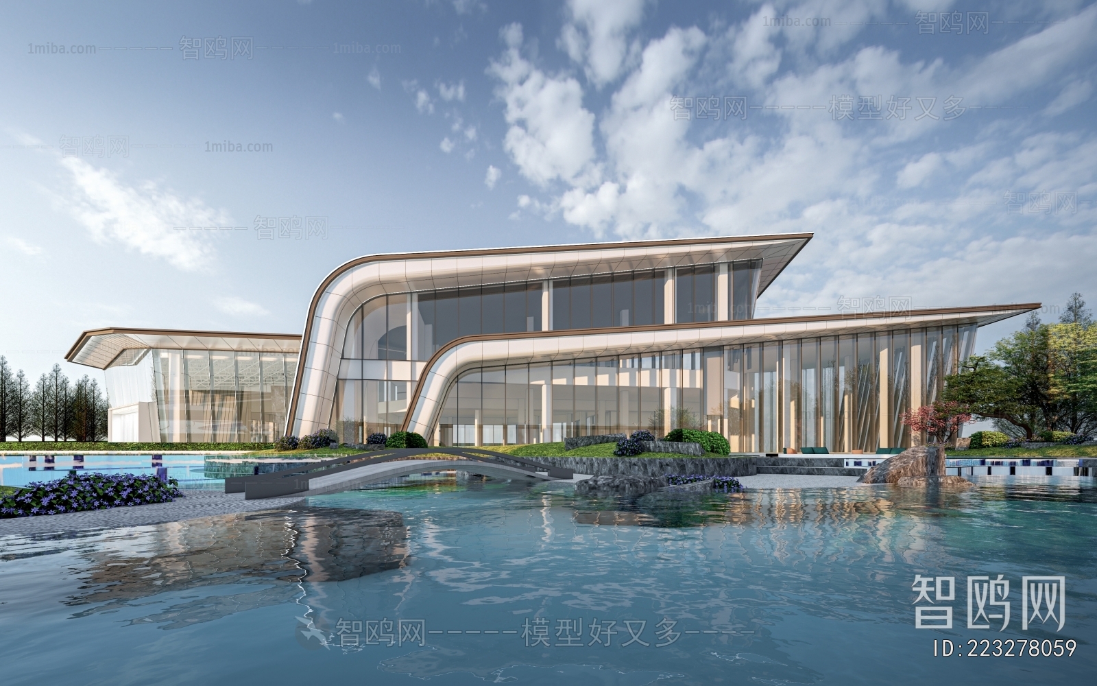 Modern Appearance Of Commercial Building