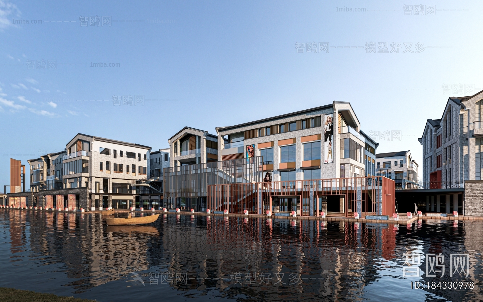 New Chinese Style Commercial Street