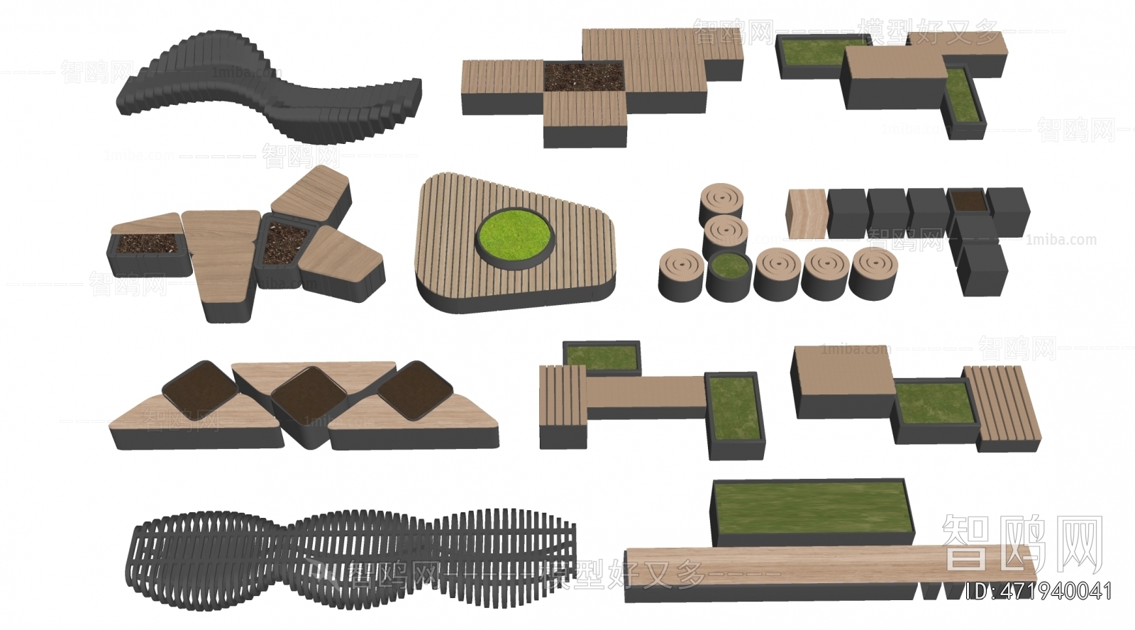 Modern Communal Chair