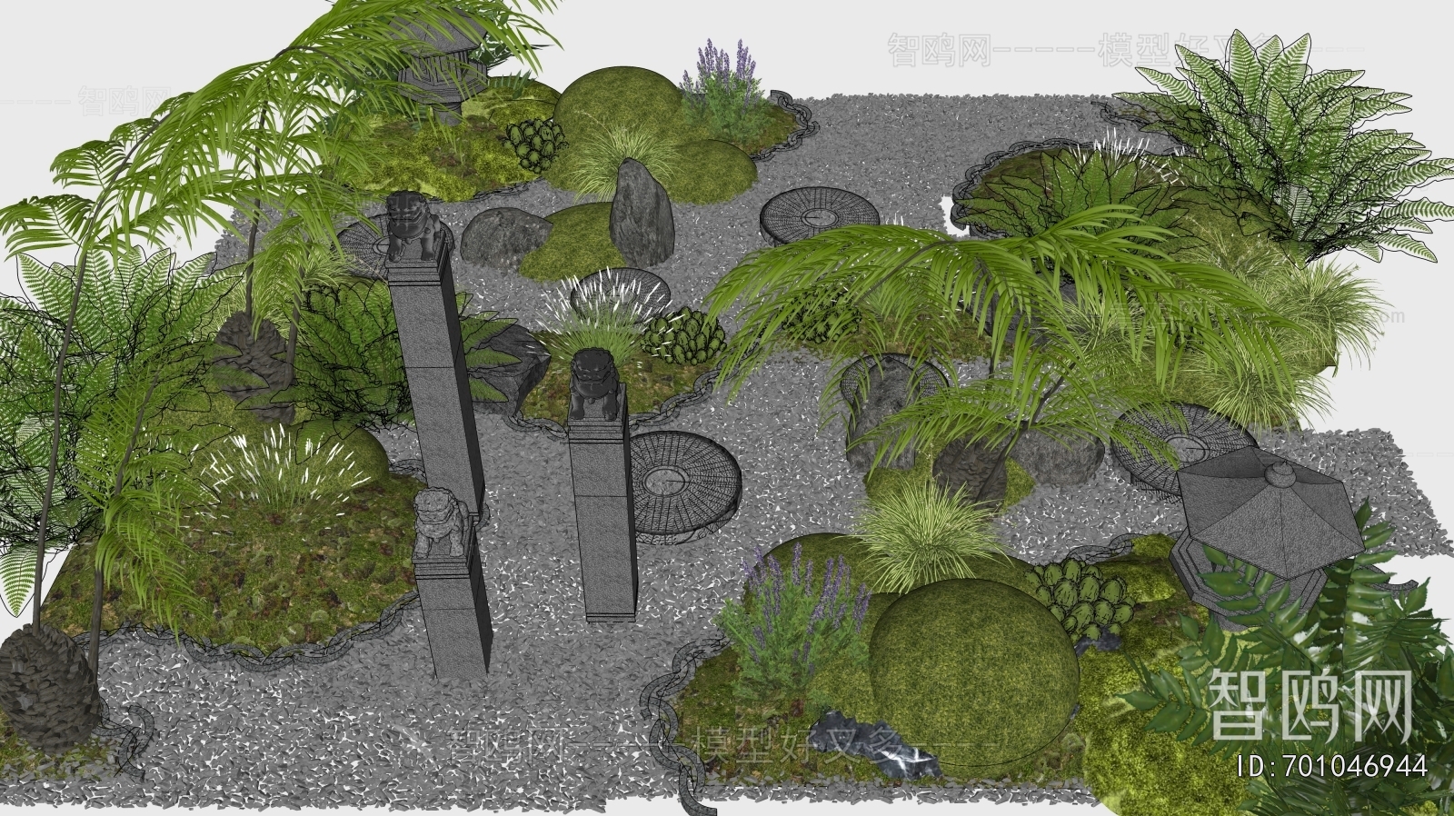 New Chinese Style Garden