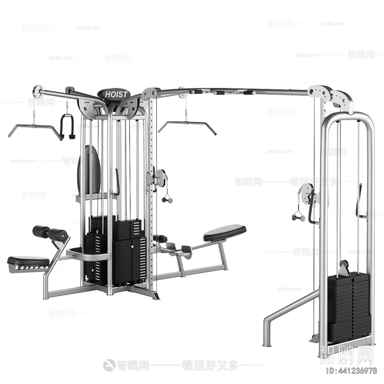 Modern Fitness Equipment