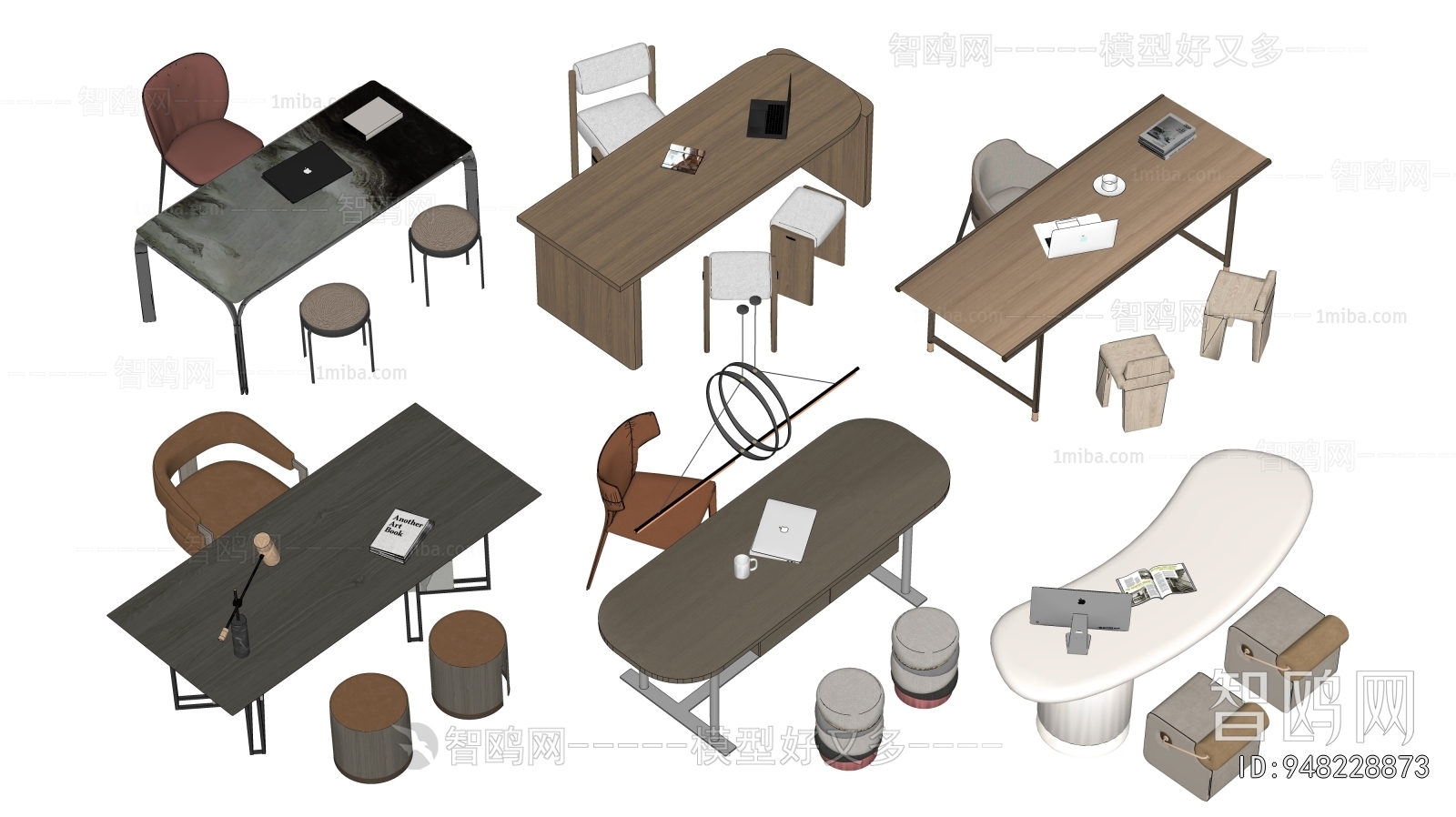 Modern Computer Desk And Chair