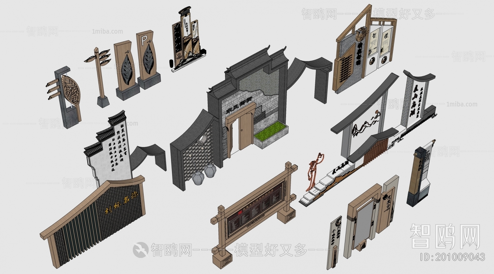 New Chinese Style Guide Board/bulletin Board