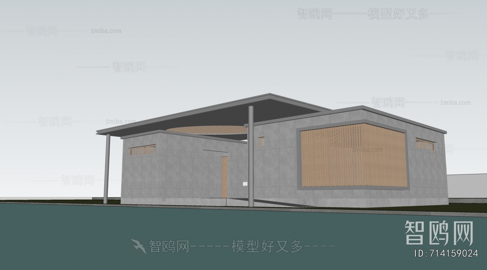 Modern Public Building