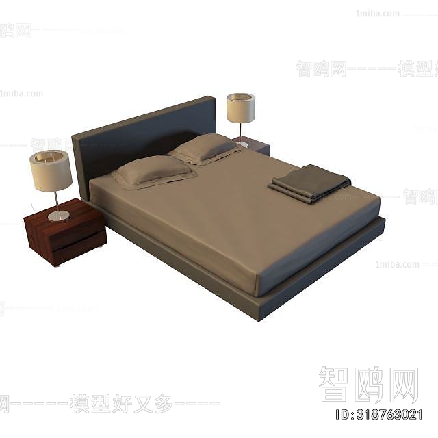 Modern Double Bed