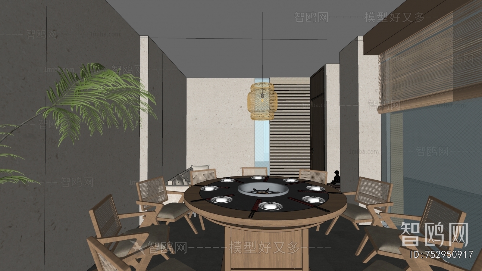 New Chinese Style Restaurant Box