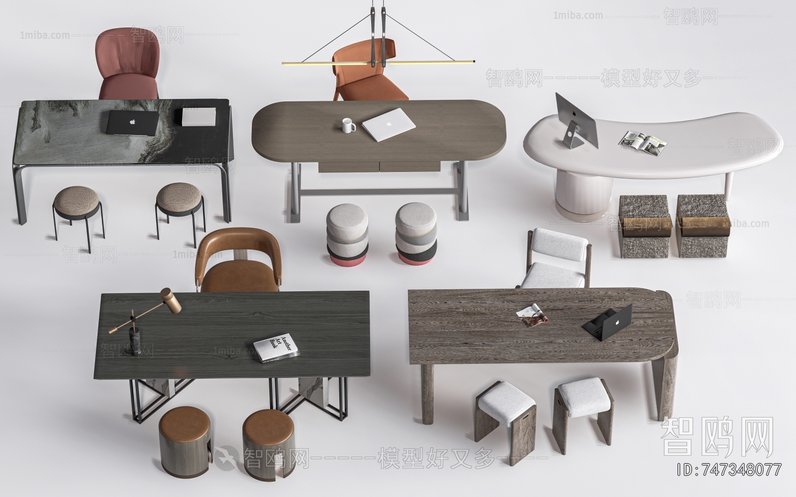 Modern Computer Desk And Chair