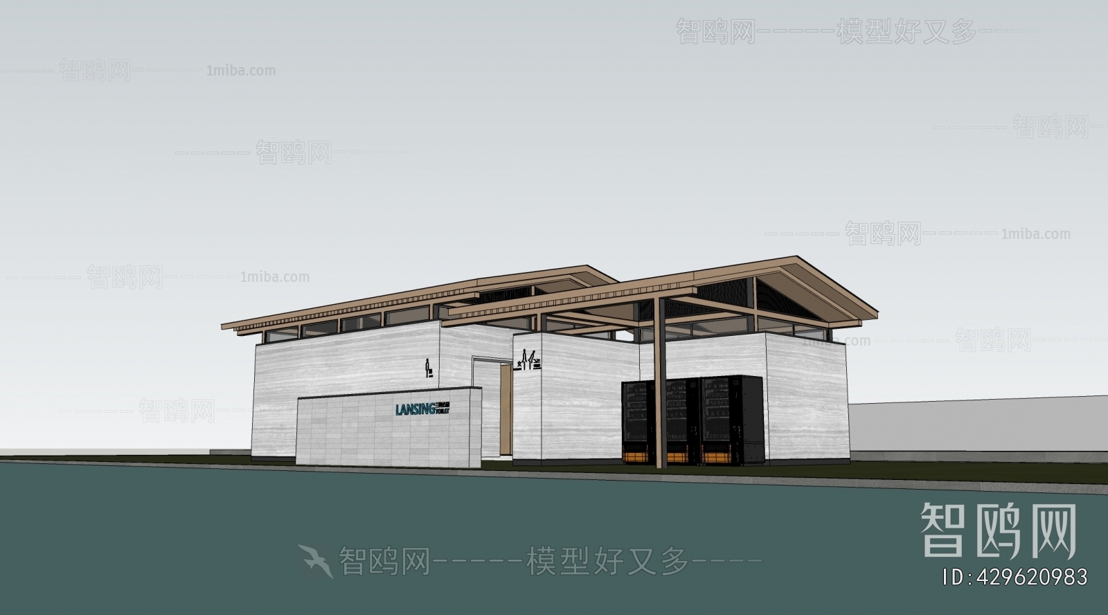 New Chinese Style Public Building