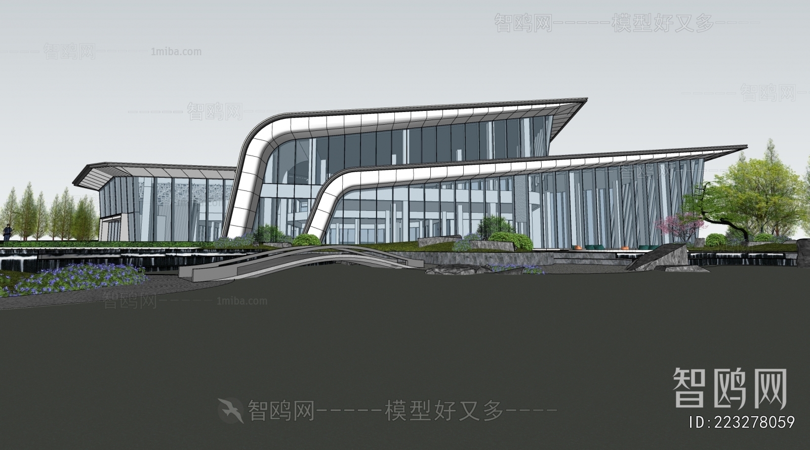 Modern Appearance Of Commercial Building