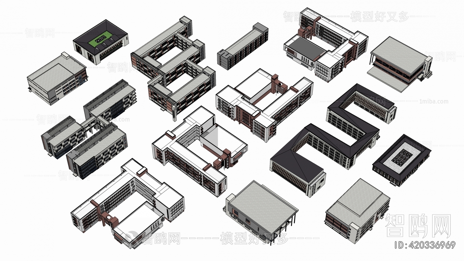 Modern School Building