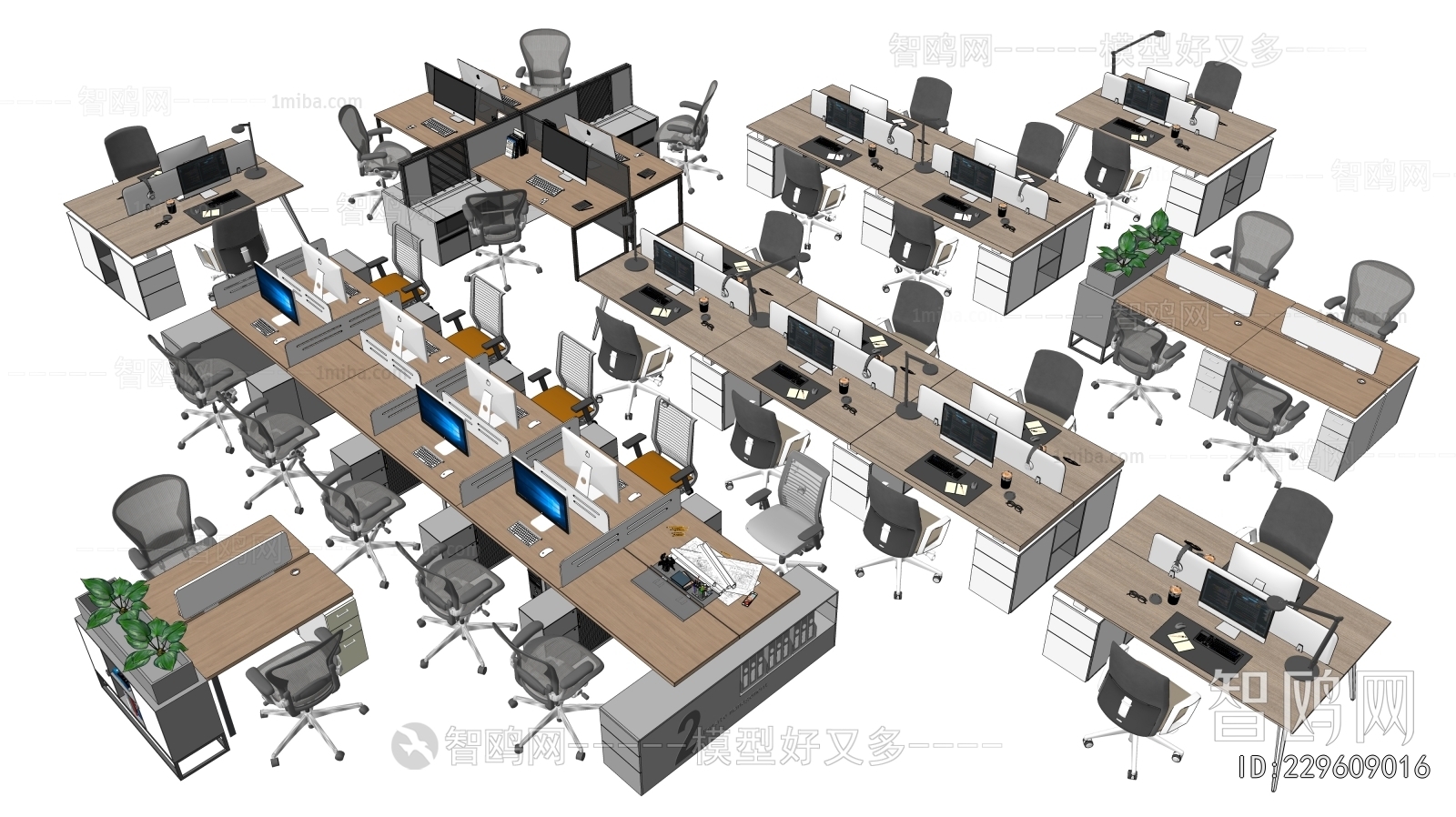 Modern Office Desk And Chair