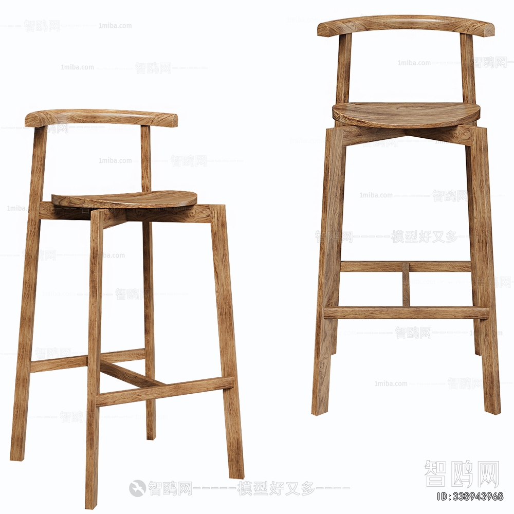 Nordic Style Bar Chair