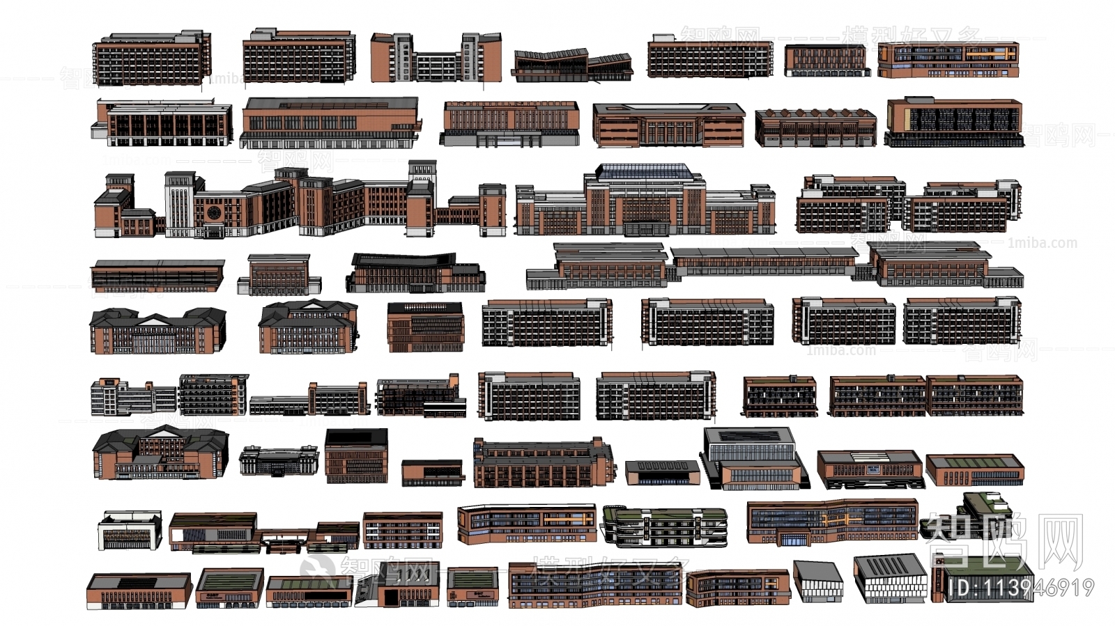 Modern School Building