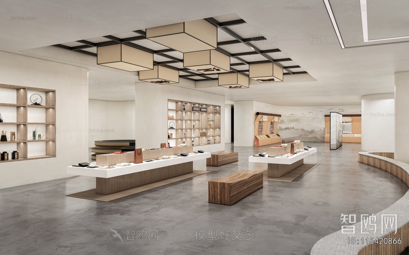 New Chinese Style Exhibition Hall