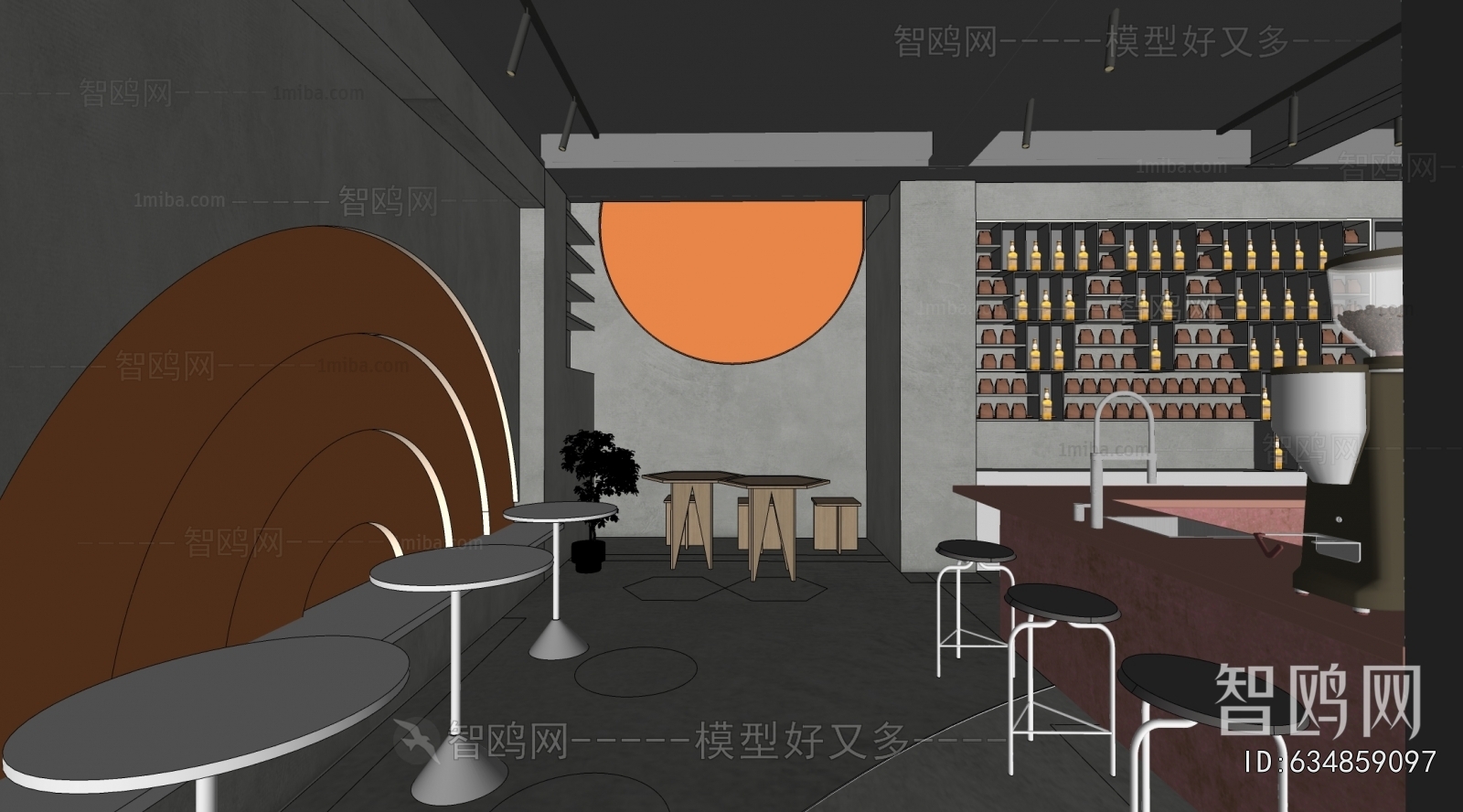 Industrial Style Cafe