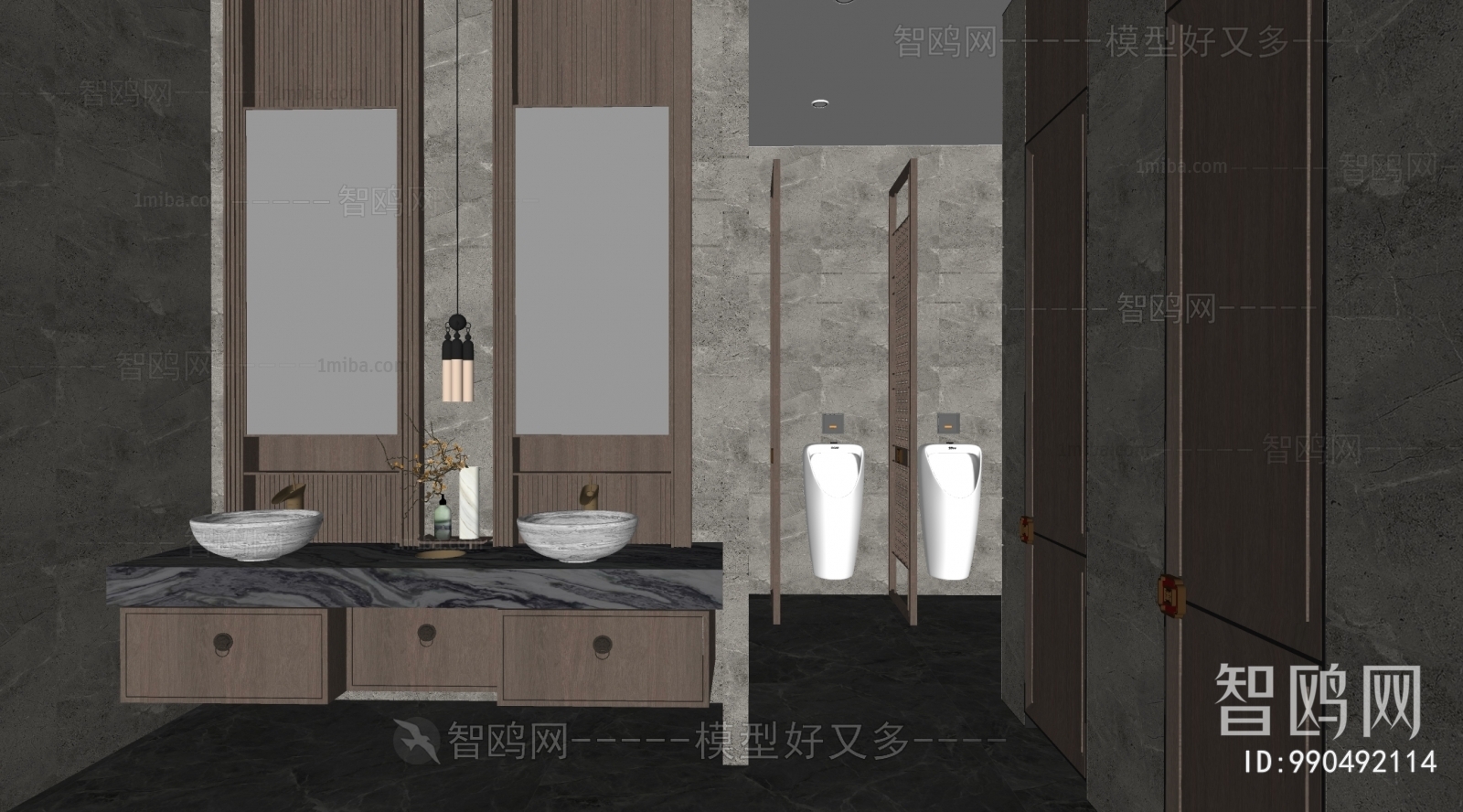 New Chinese Style Public Toilet