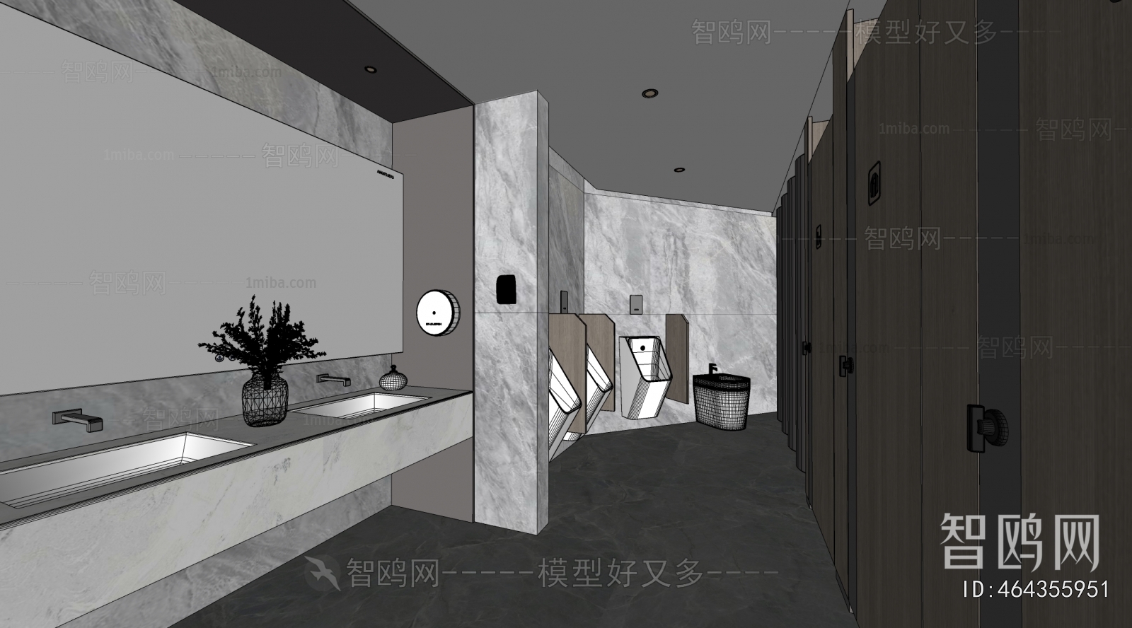 Modern Public Toilet