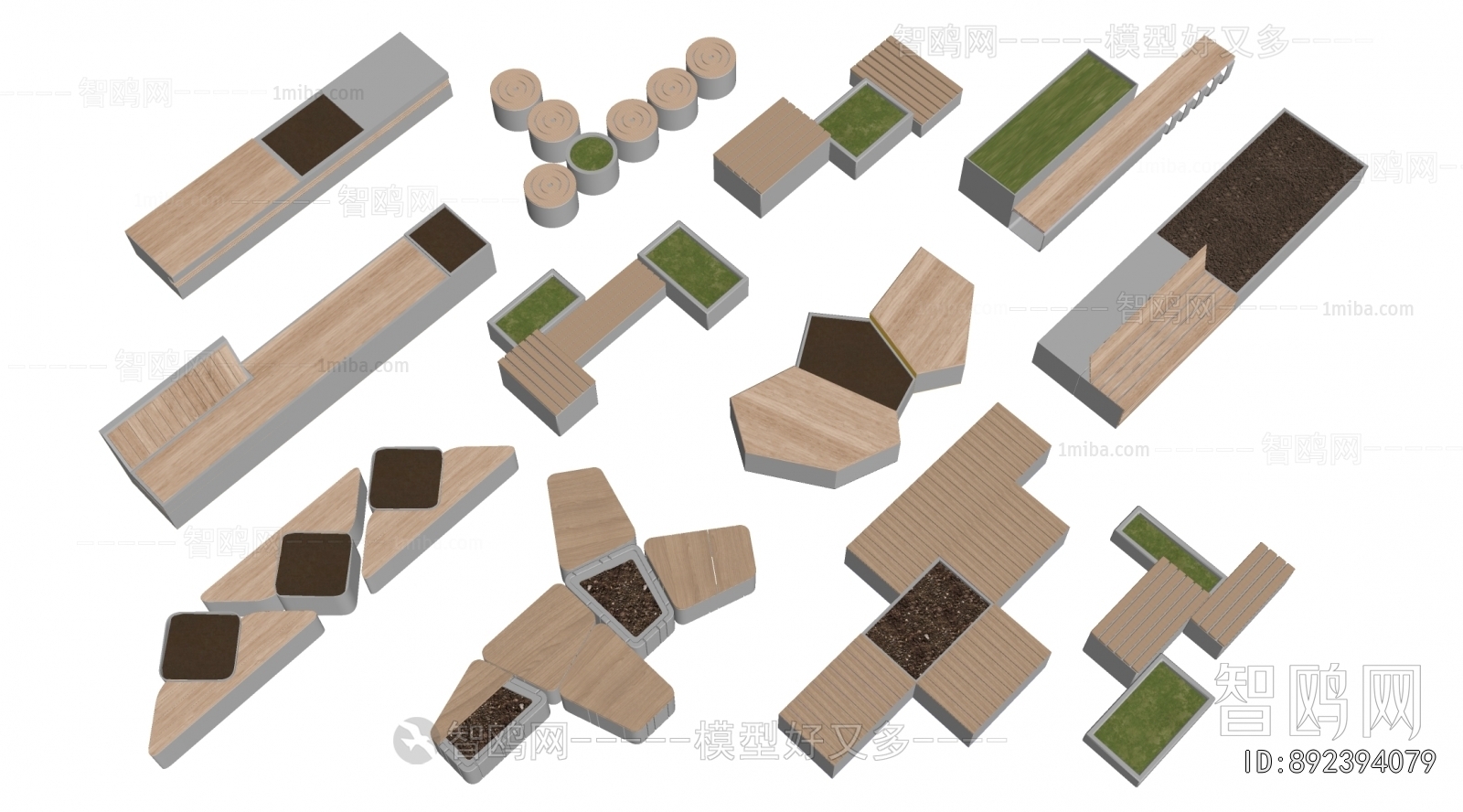 Modern Communal Chair