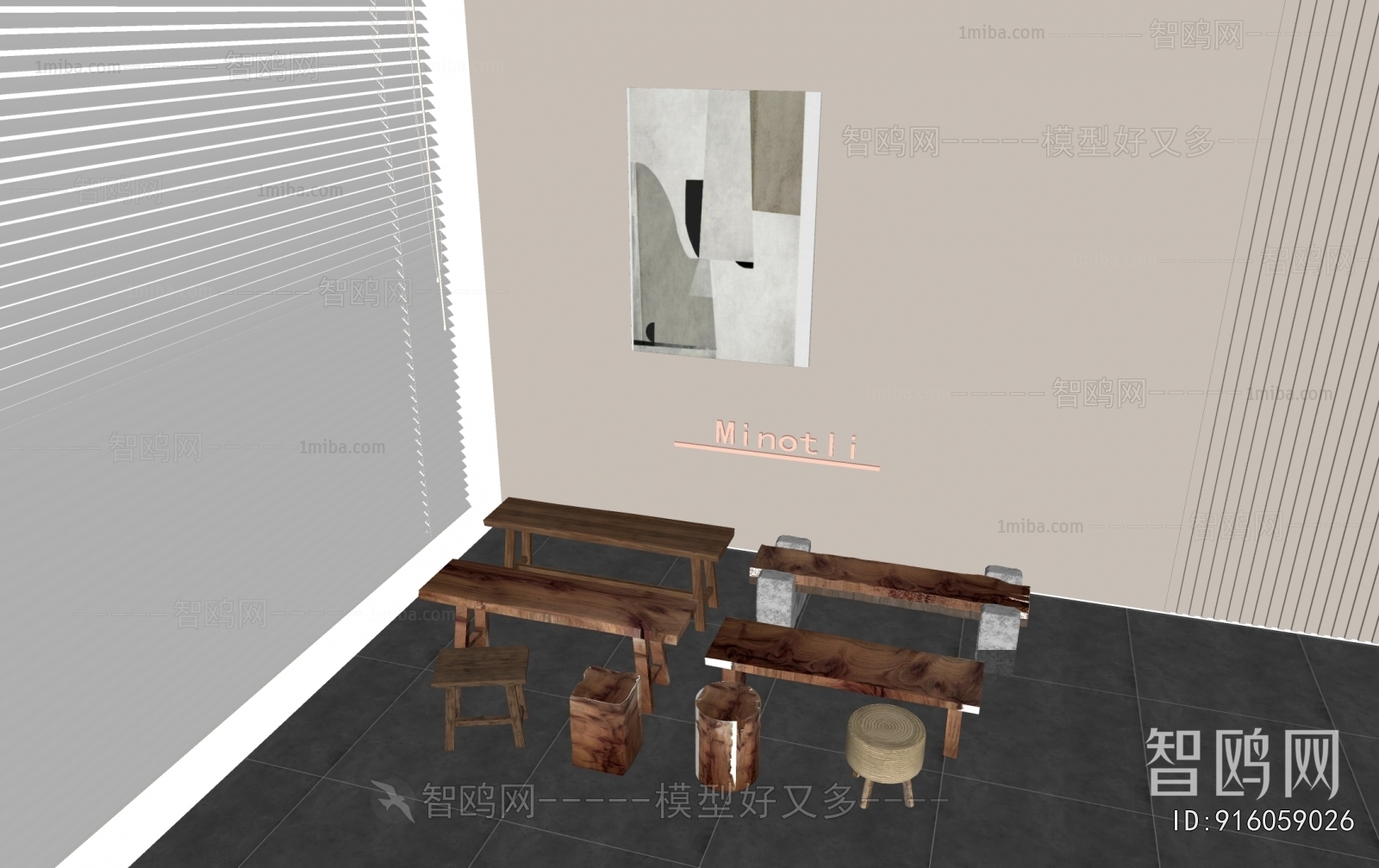 New Chinese Style Wooden Bench Or Stool