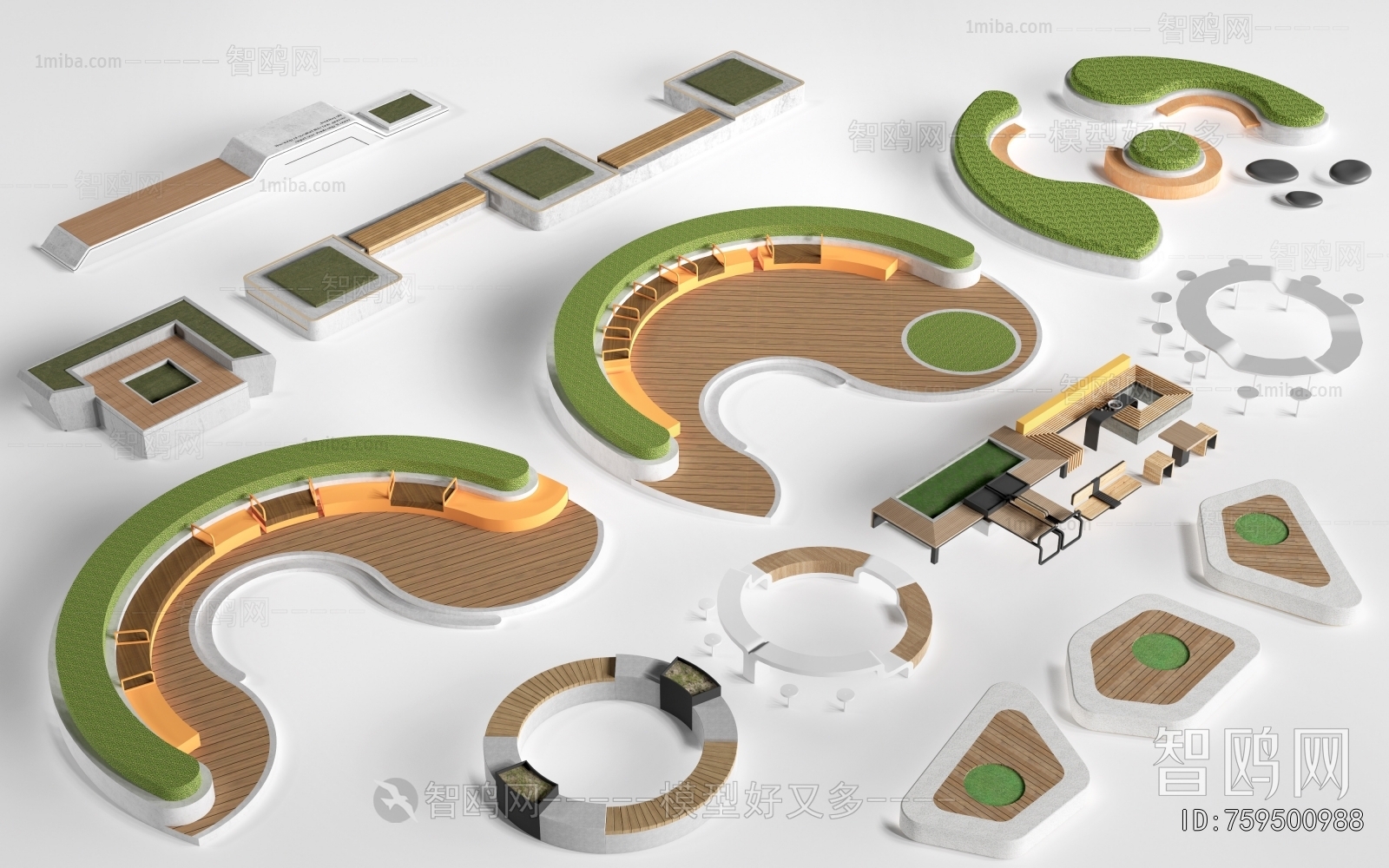 Modern Communal Chair