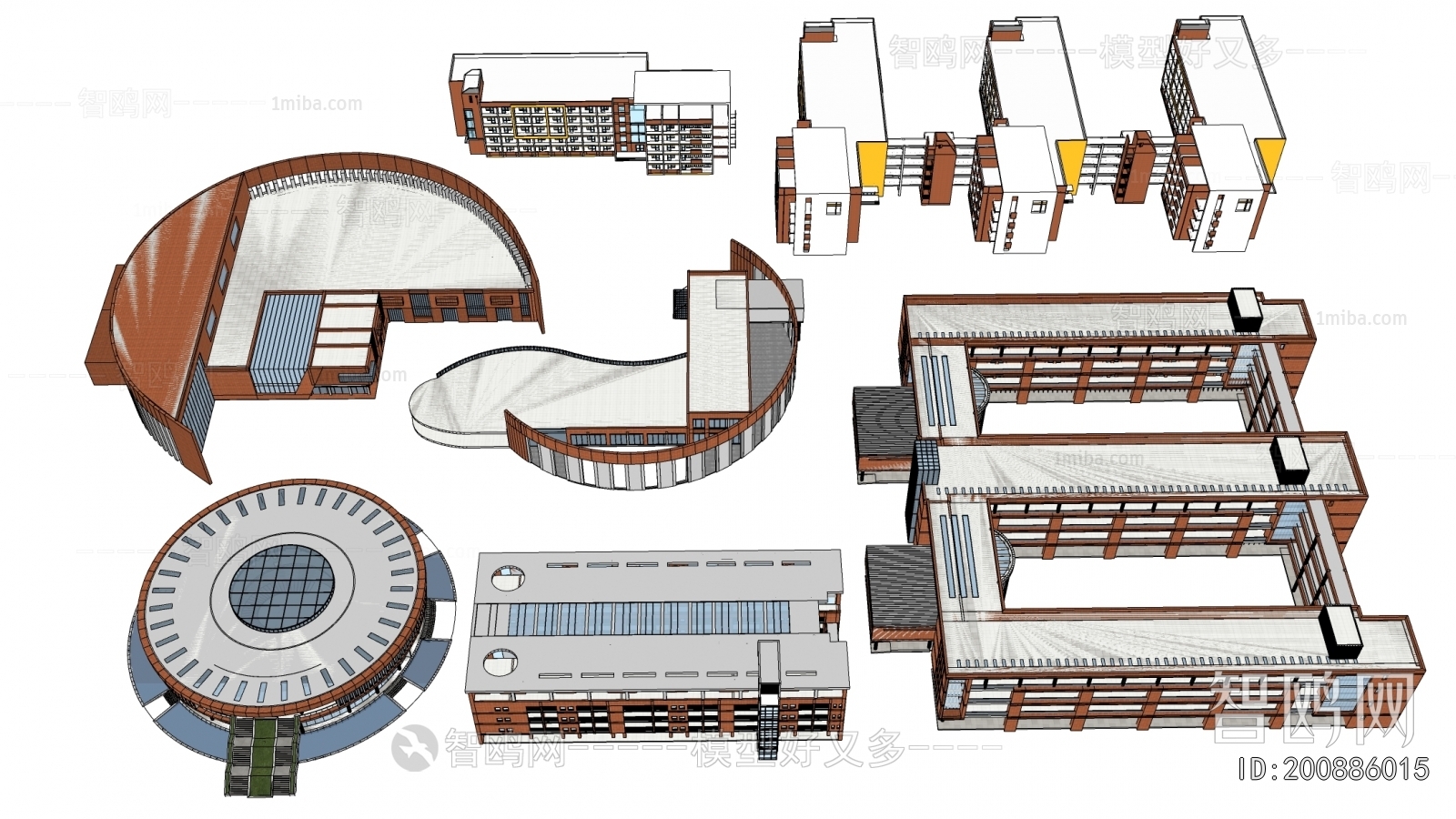 Modern School Building