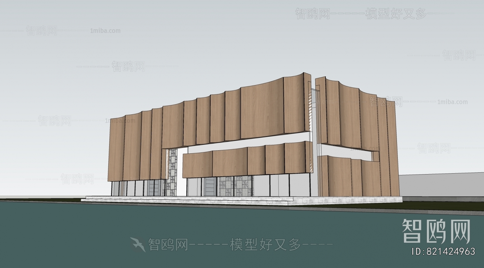 Modern Appearance Of Commercial Building