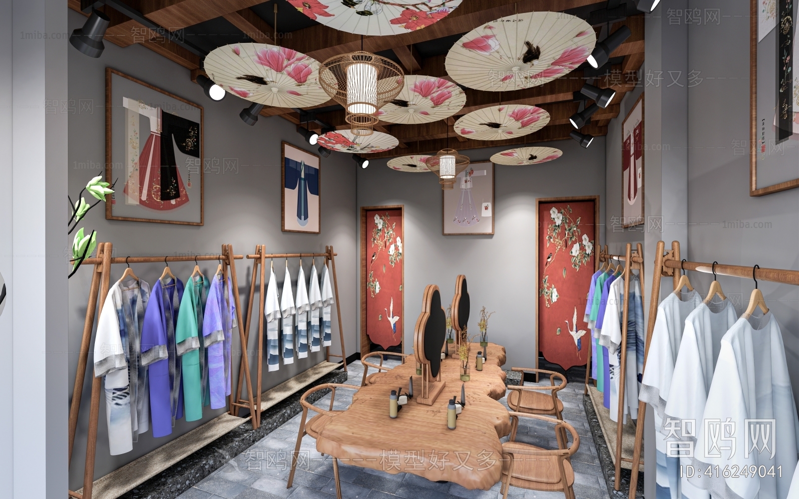 New Chinese Style Clothing Store