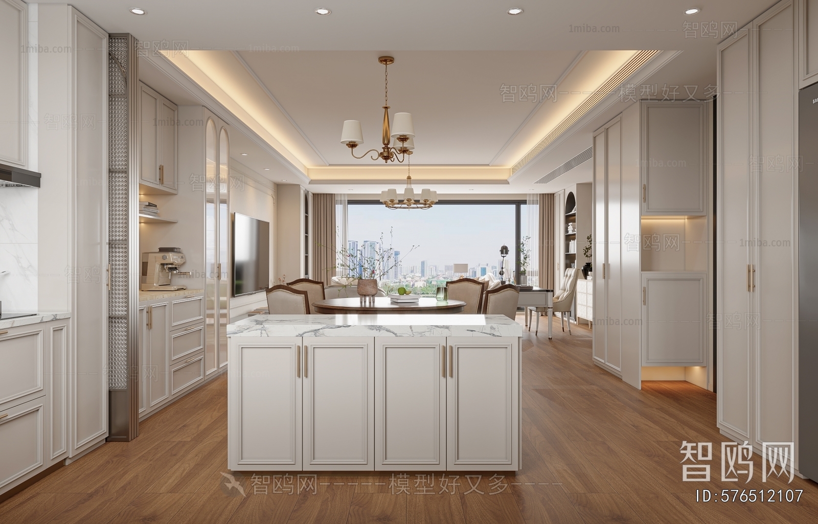 American Style A Living Room