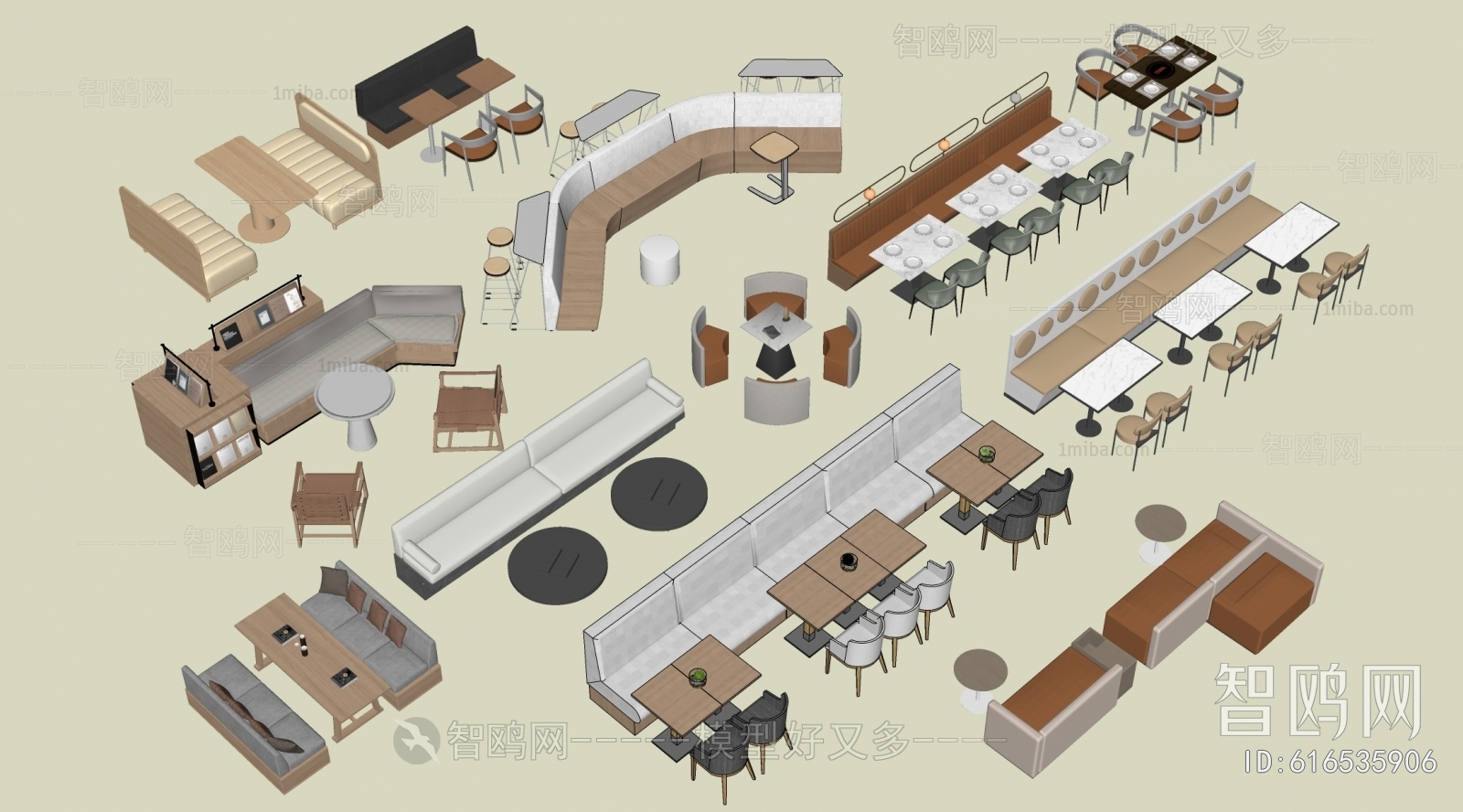 Modern Card Seat Sofa