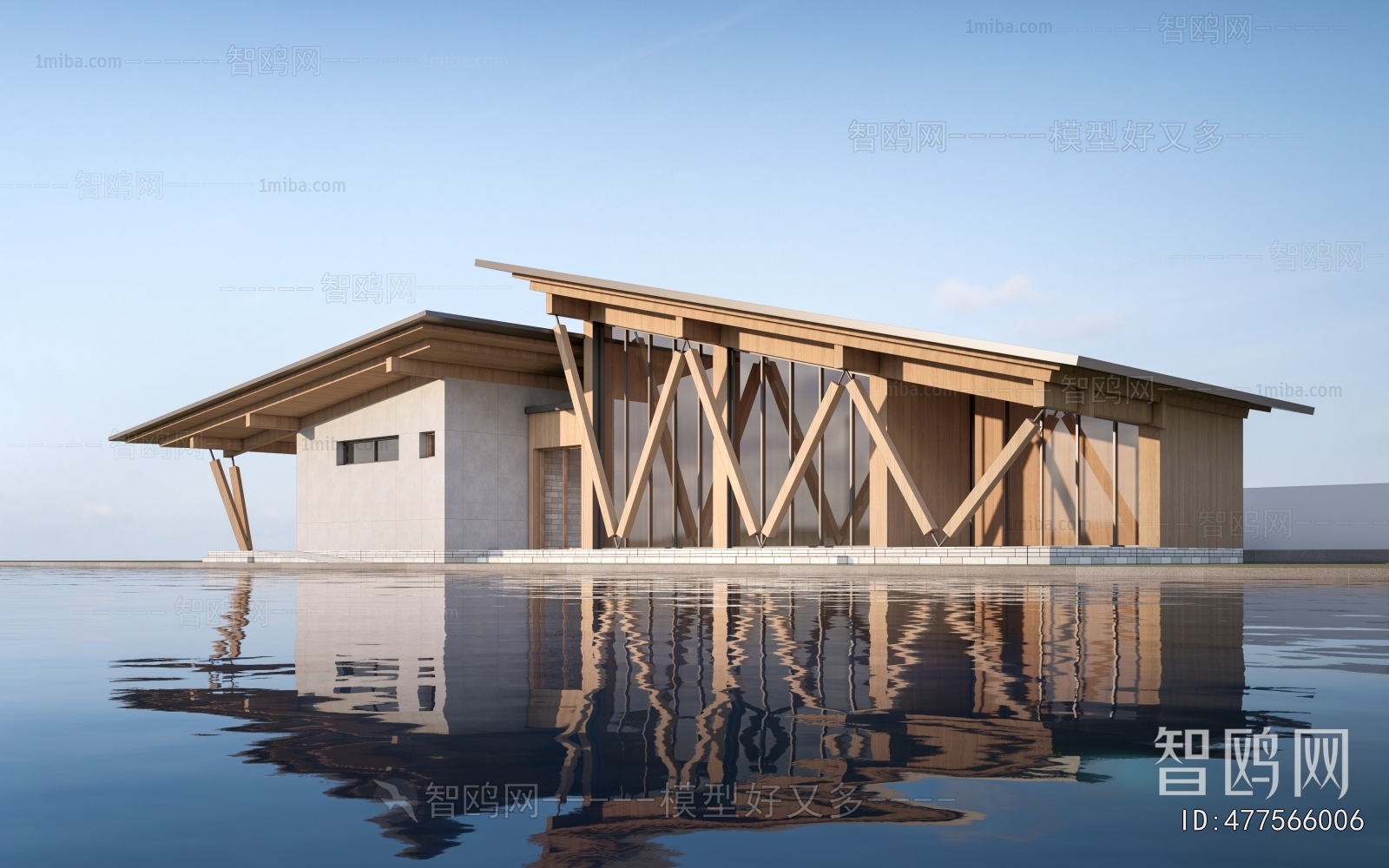 New Chinese Style Public Building