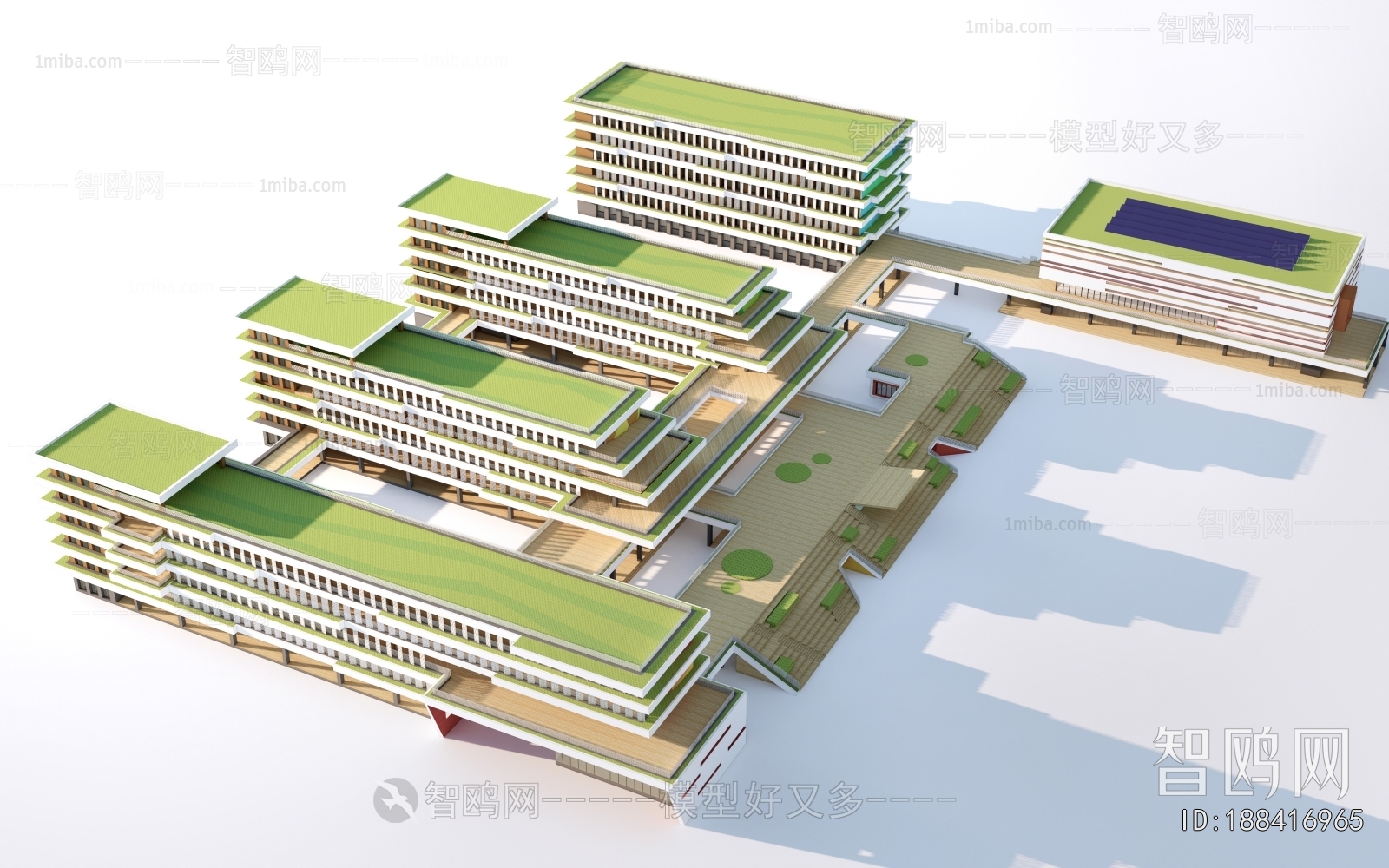 Modern School Building