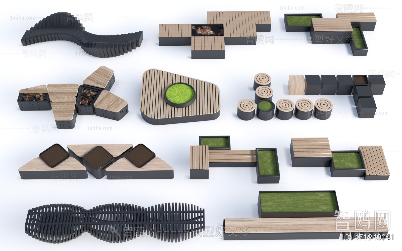 Modern Communal Chair