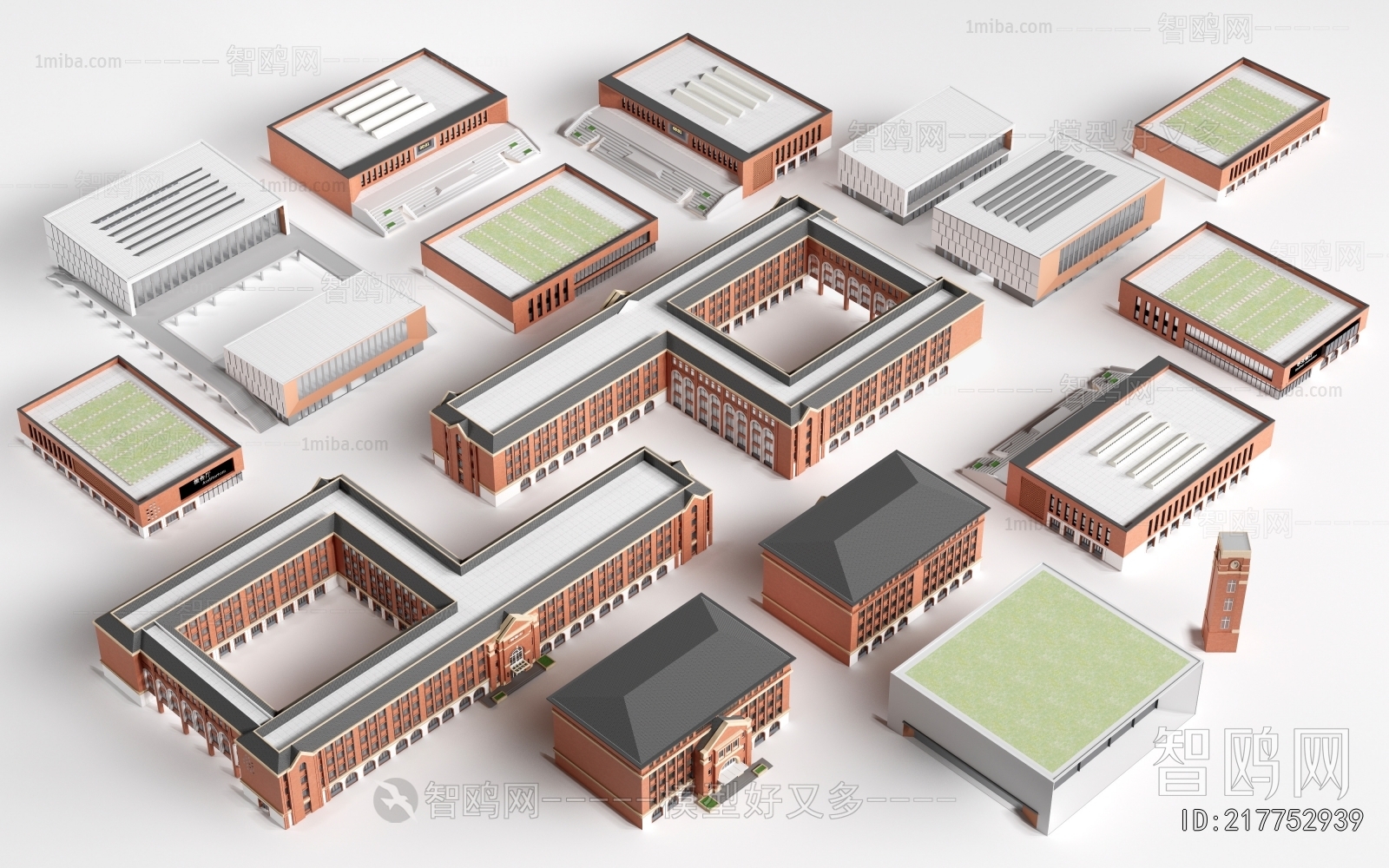 Modern School Building