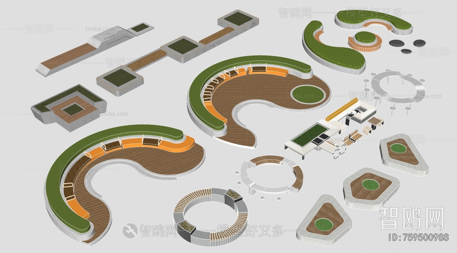 Modern Communal Chair