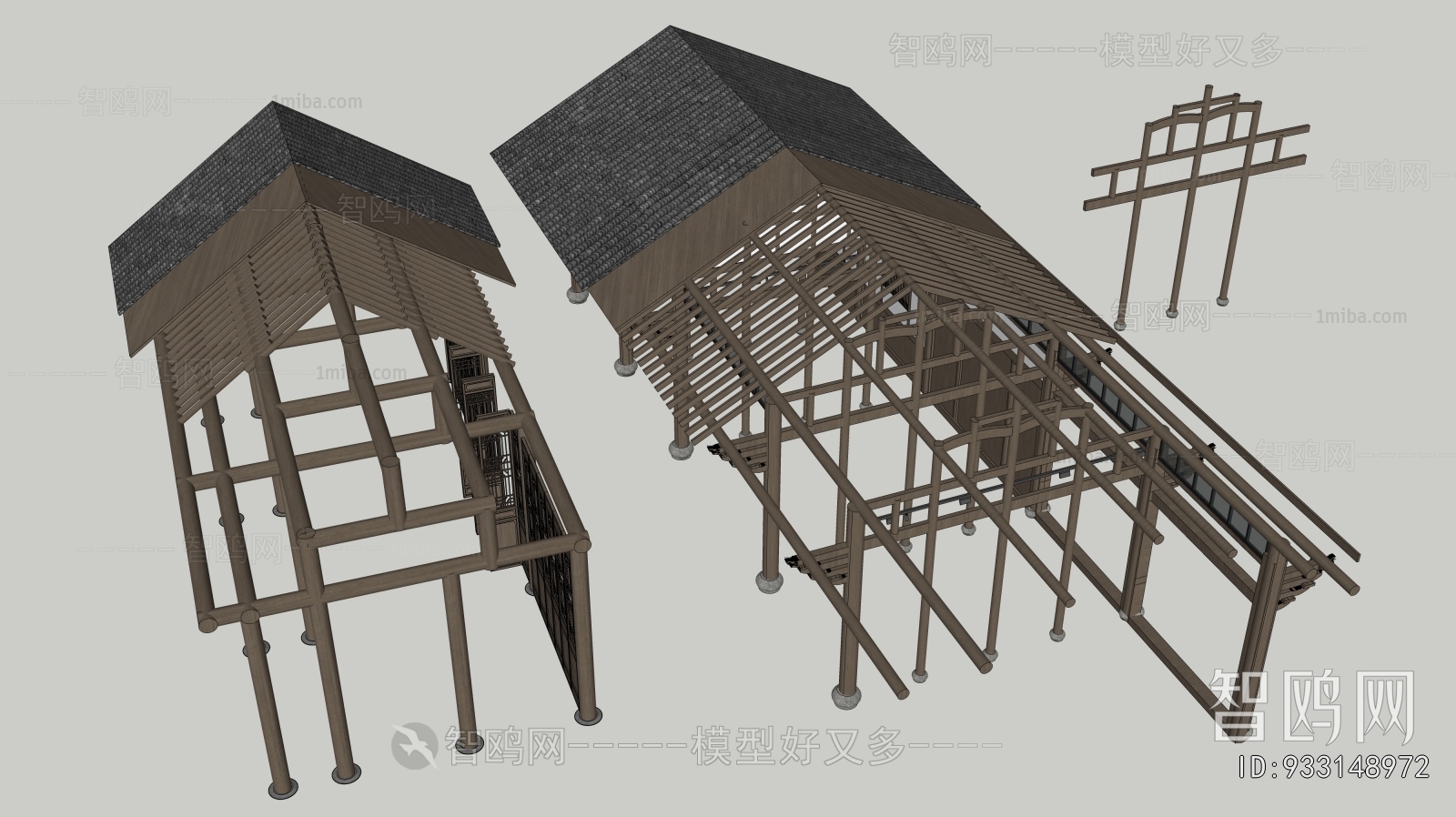 Chinese Style Building Component