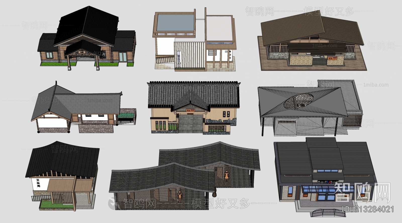 New Chinese Style Public Building