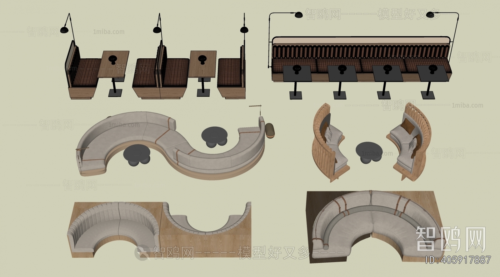 Modern Card Seat Sofa