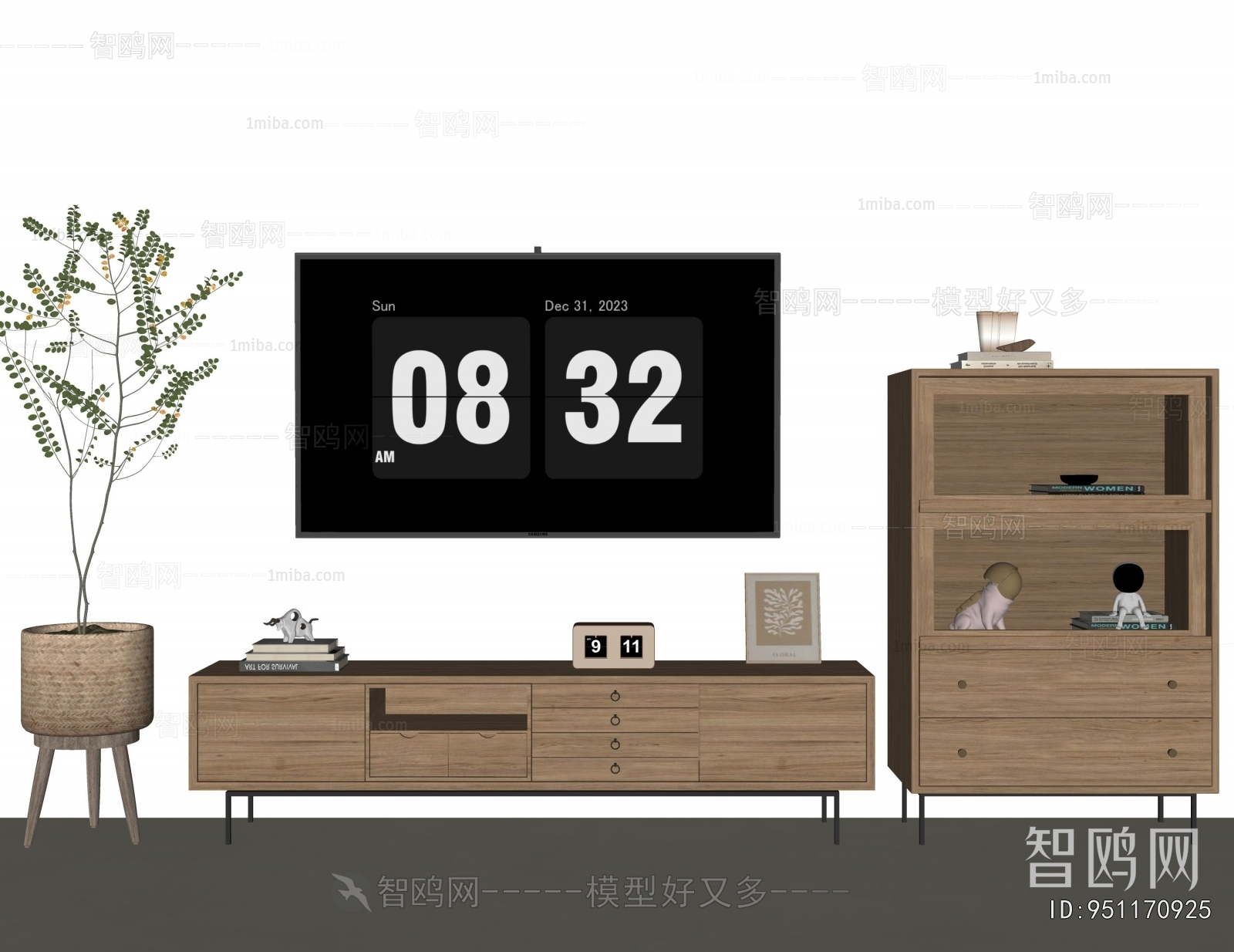 Nordic Style TV Cabinet