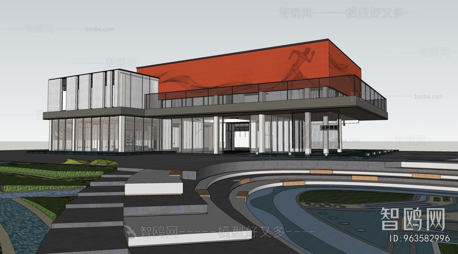 Modern Appearance Of Commercial Building