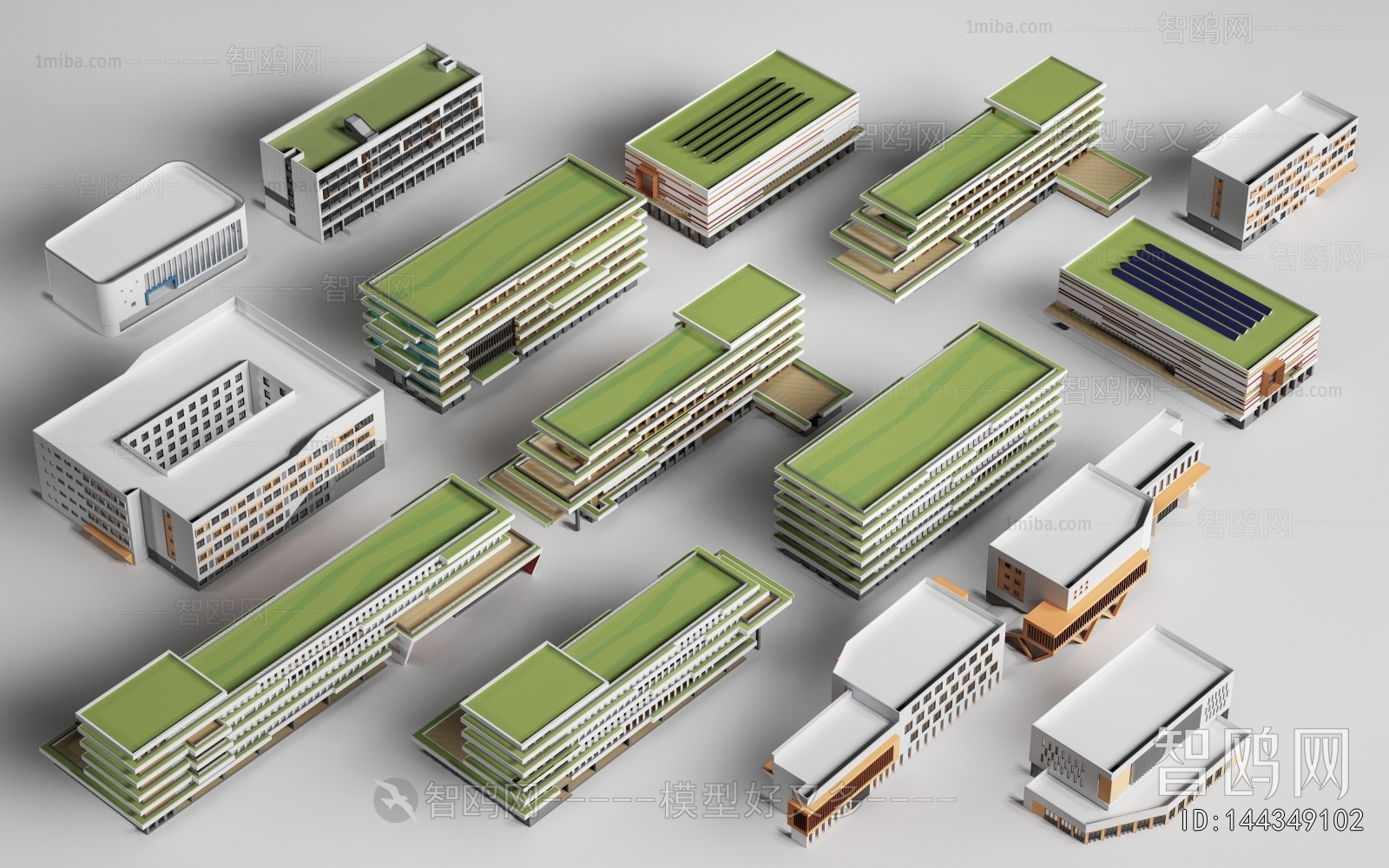 Modern School Building