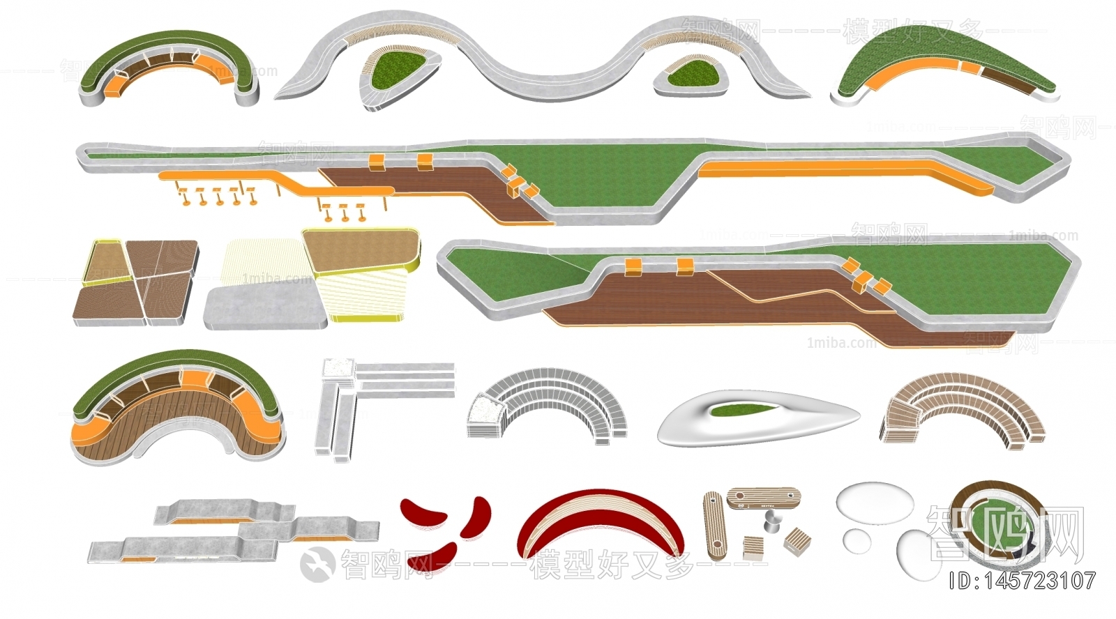 Modern Communal Chair